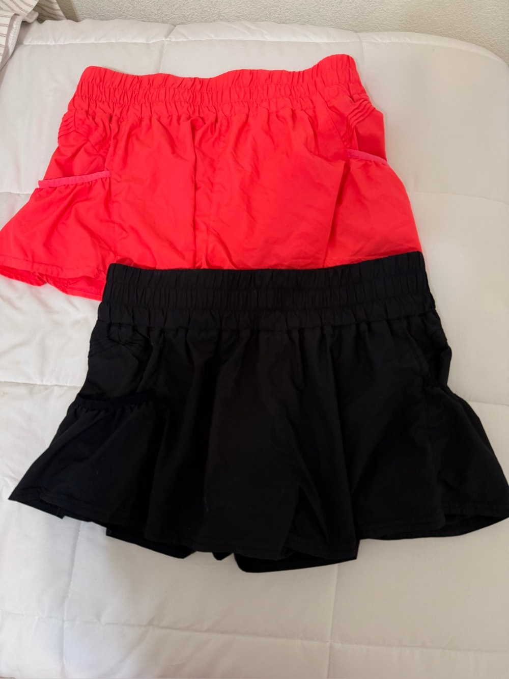 FP MOVEMENT GET YOUR FLIRT ON Black and Neon SHORTS (TWO PAIR)